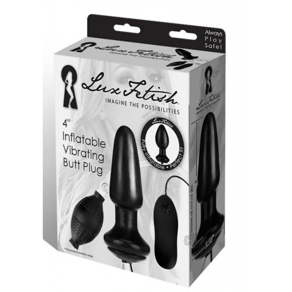 Lux F Inflatable Vibe Butt Plug 4 - Anal Plugs