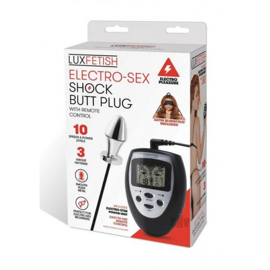 Lux F Electro Sex Shock Plug Remote - Electrostimulation