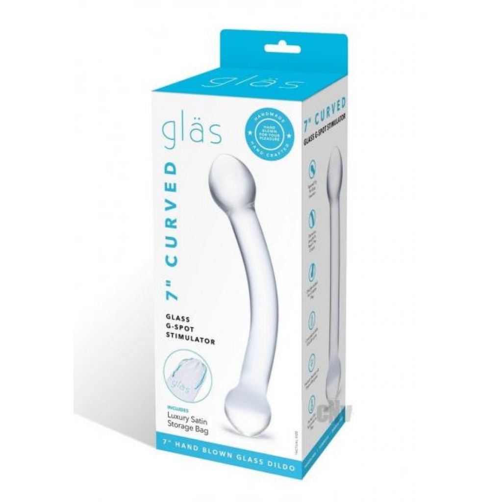 Curved Glass G Spot Stimulator 7 - Realistic Dildos & Dongs