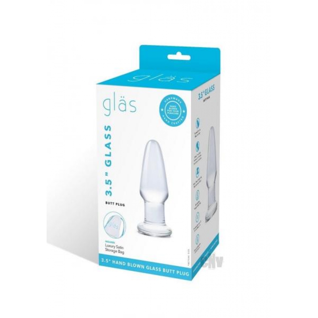 Glass Butt Plug 3.5 - Anal Plugs