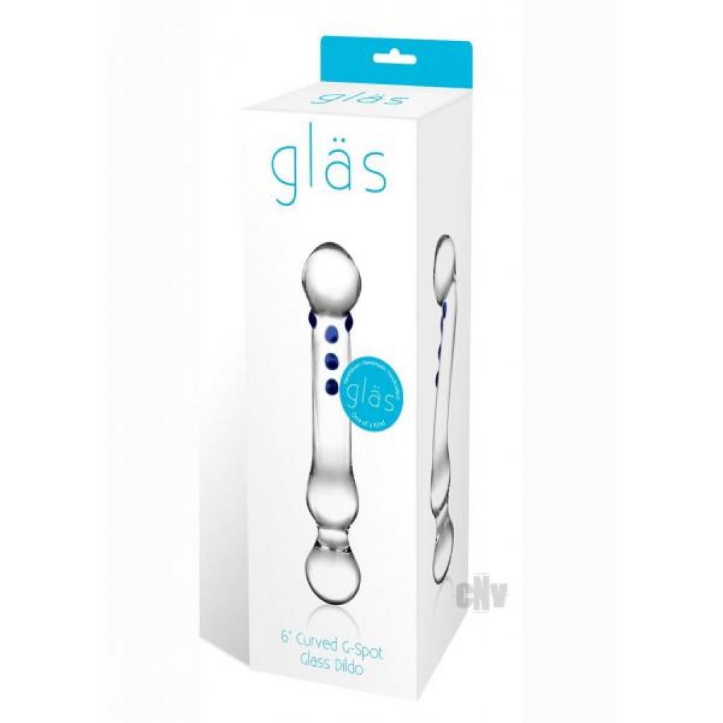 Curved G-spot Glass Dildo 6 - G-Spot Dildos