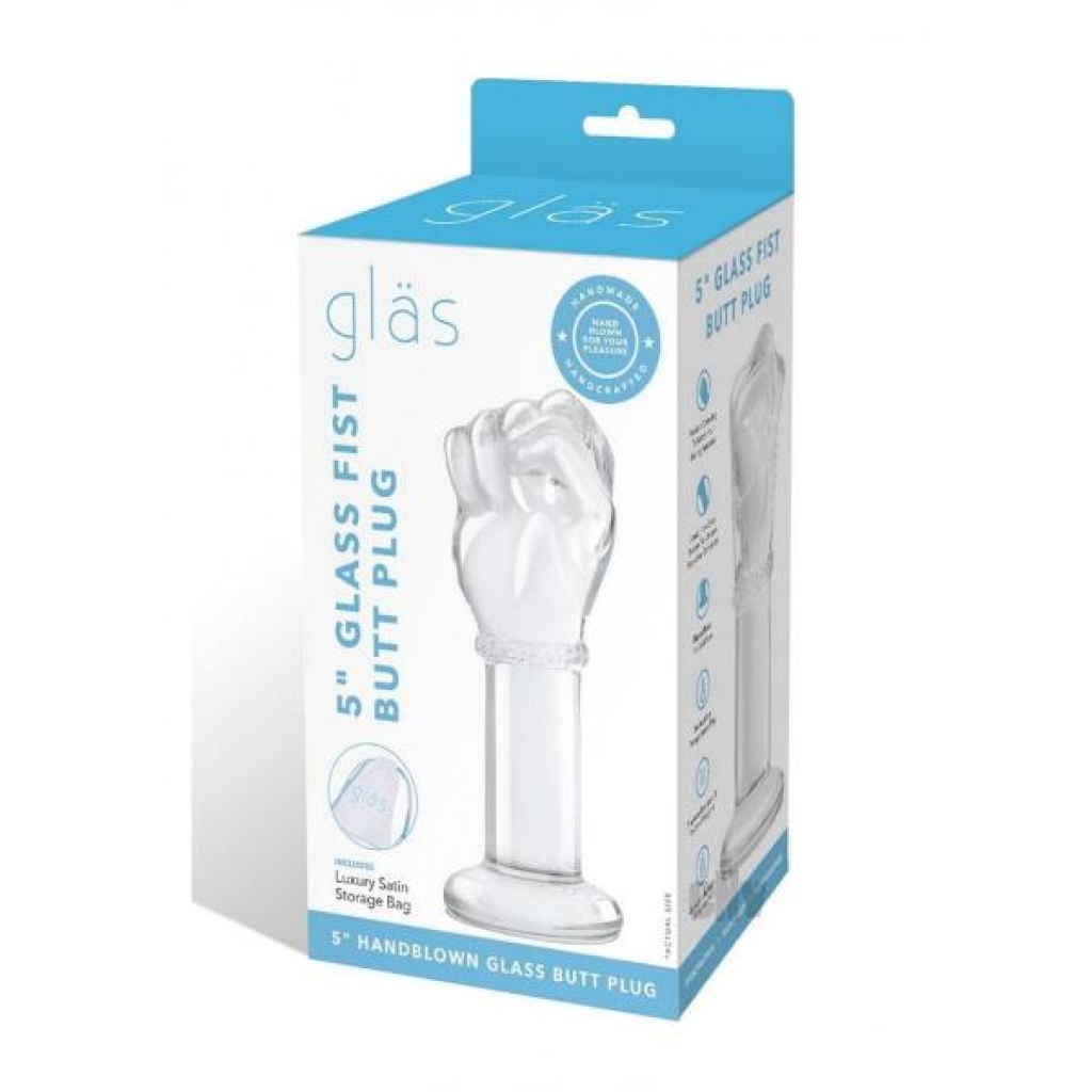 Fist Glass Butt Plug 5 - Anal Plugs