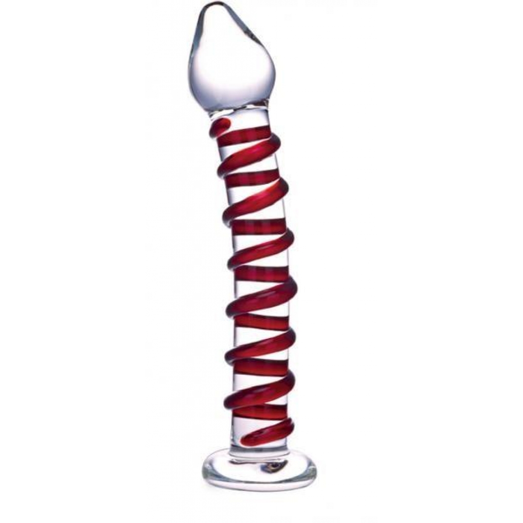 Glas Mr Swirly Glass Dildo - Realistic Dildos & Dongs