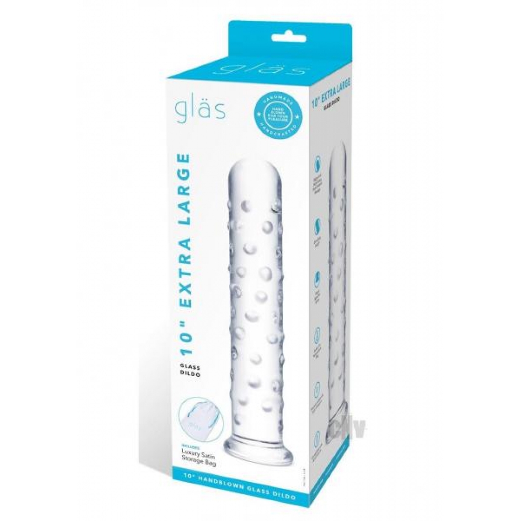 Extra Large Dildo10 Clear - Huge Dildos