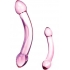 Glas Double Trouble Glass Dildo - Purple - G-Spot Dildos