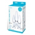 Glas 3 Piece Glass Anal Training Set - Clear