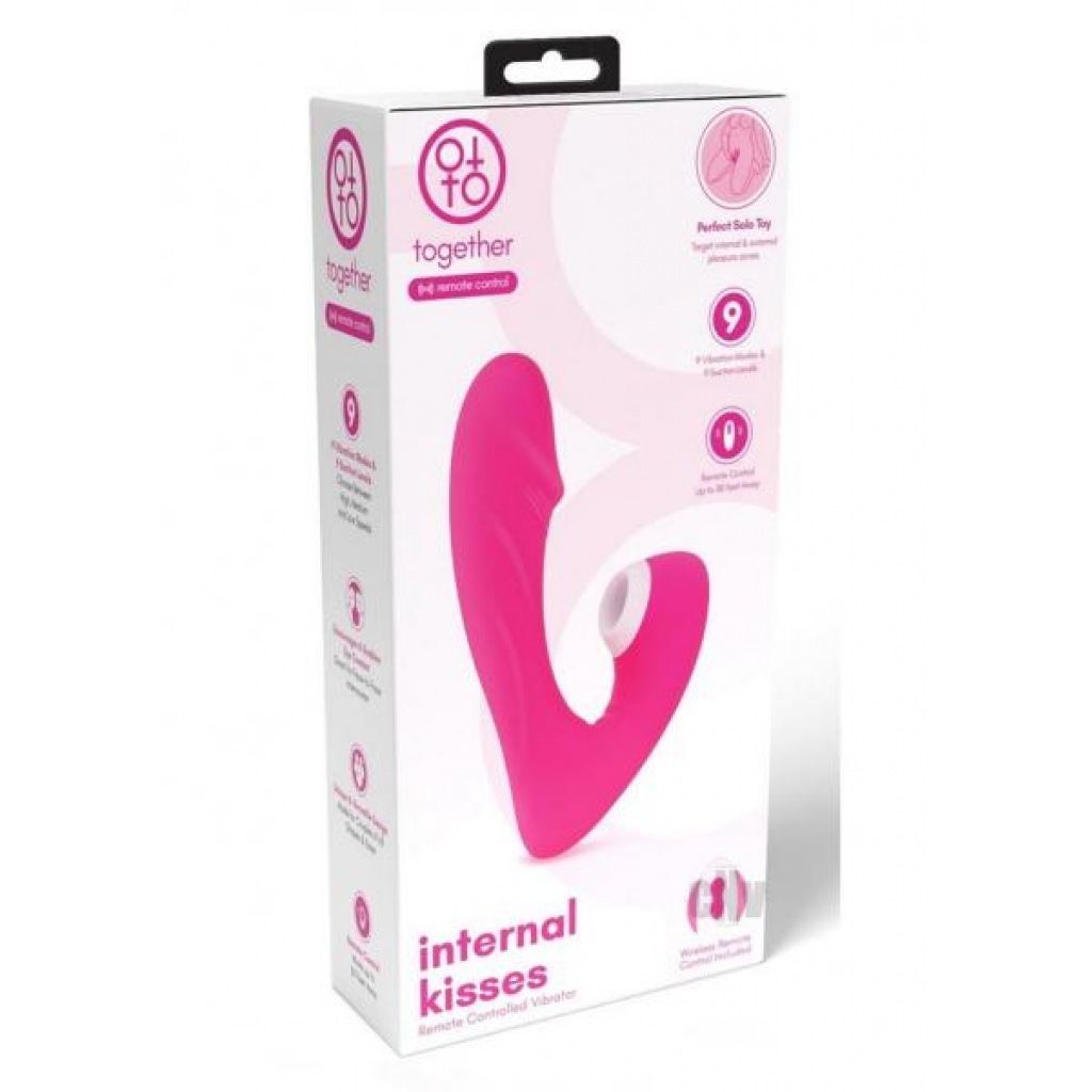 Tt Internal Kisses Pink - G-Spot Vibrators Clit Stimulators