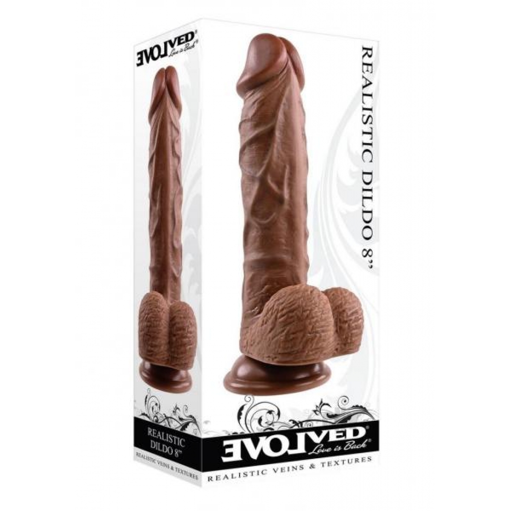 Realistic Dong 8 Dark - Huge Dildos