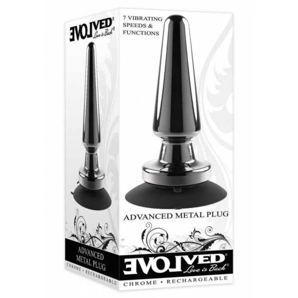 Advanced Metal Plug Black - Anal Plugs