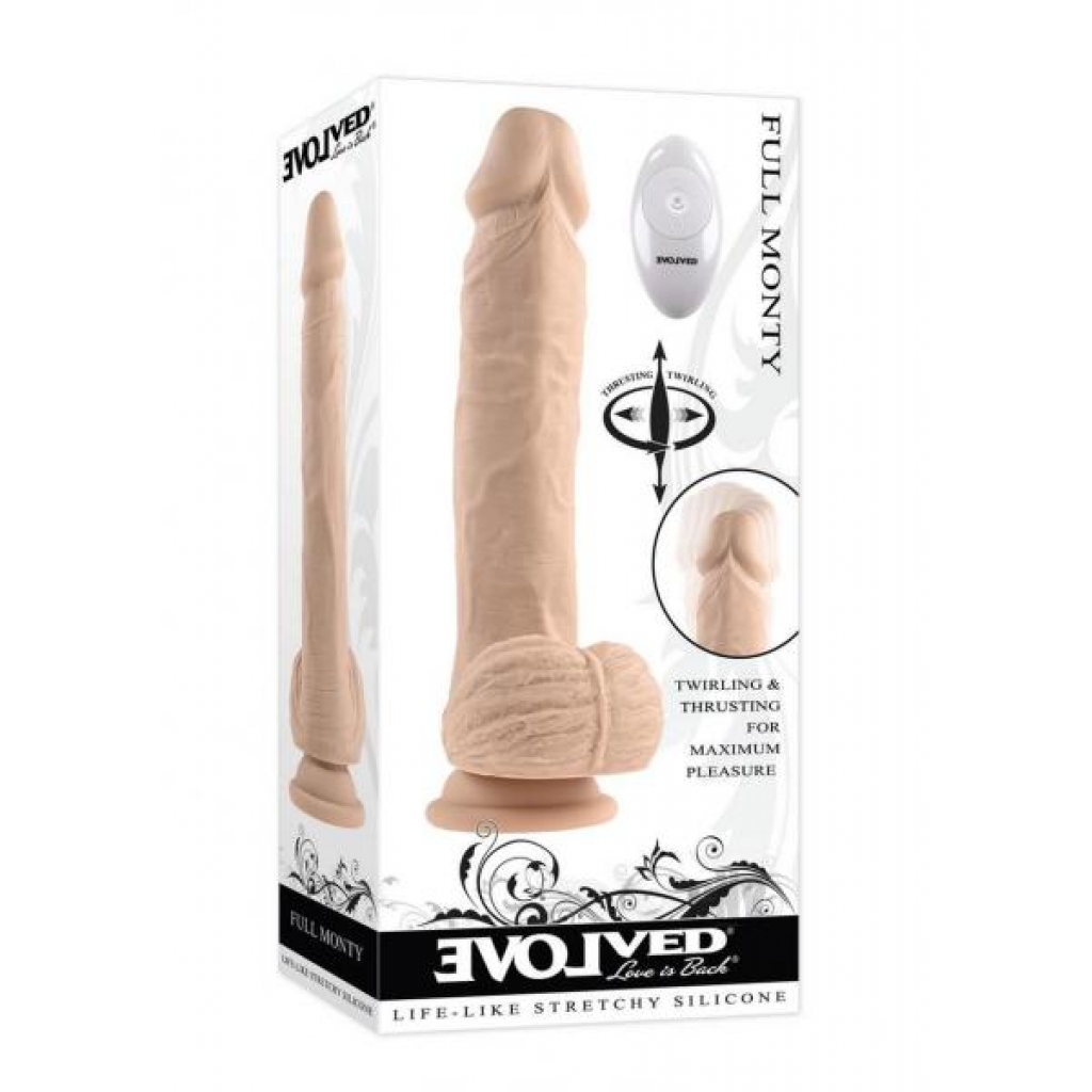 Full Monty Light - Realistic Vibrating Dildo