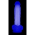 Luminous Dildo Glow In The Dark Dong - Realistic Dildos & Dongs