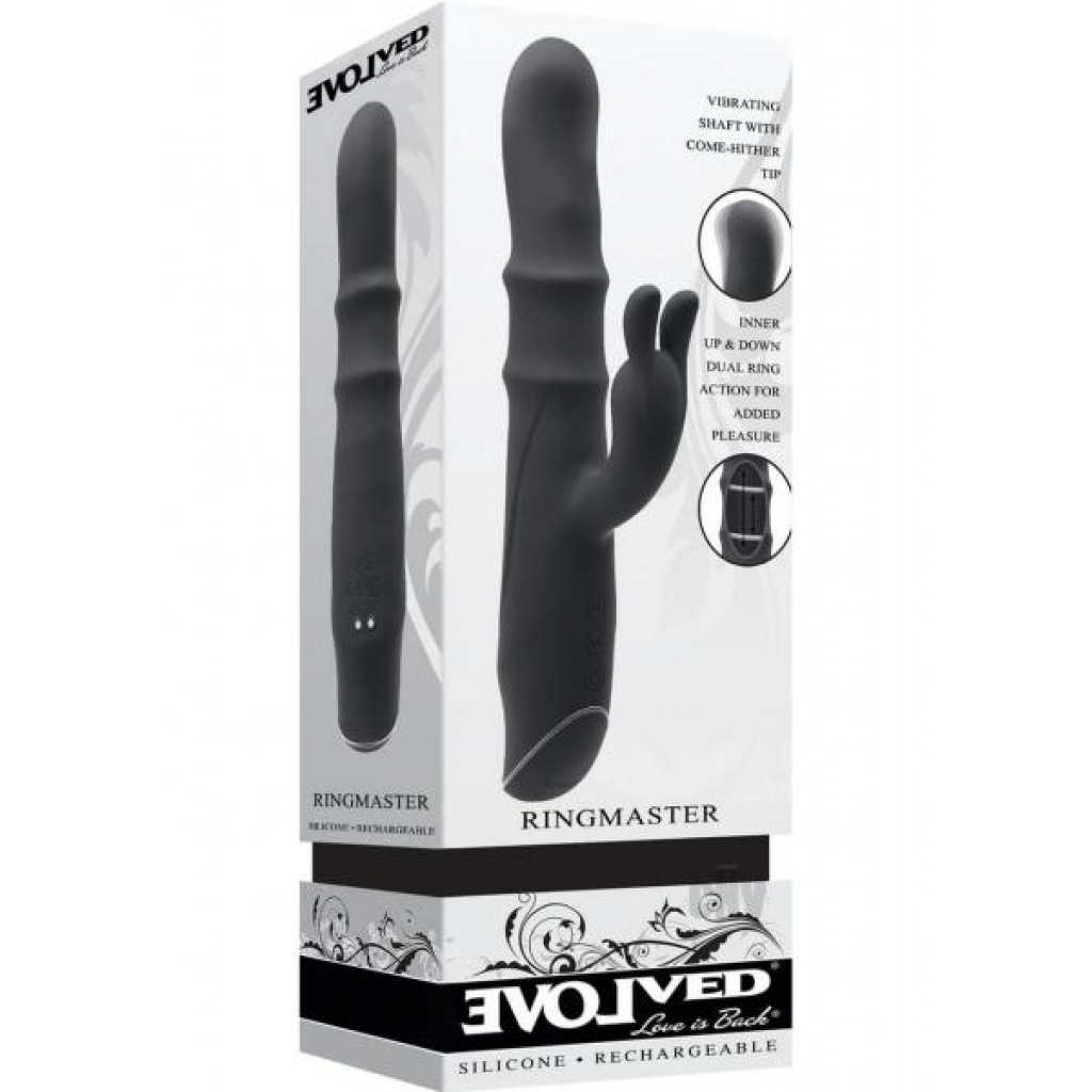 Ringmaster Black - Rabbit Vibrators