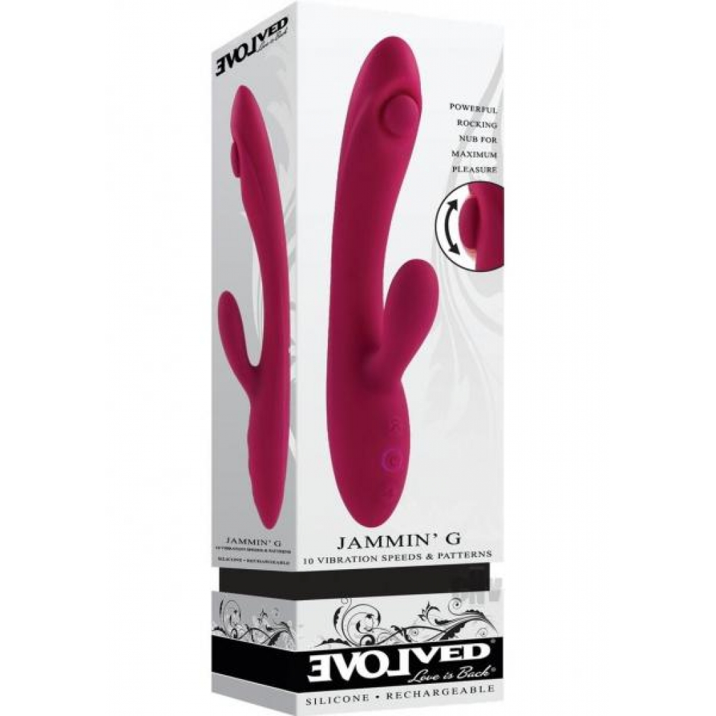 Jammin G Red: Dual Function Vibrator