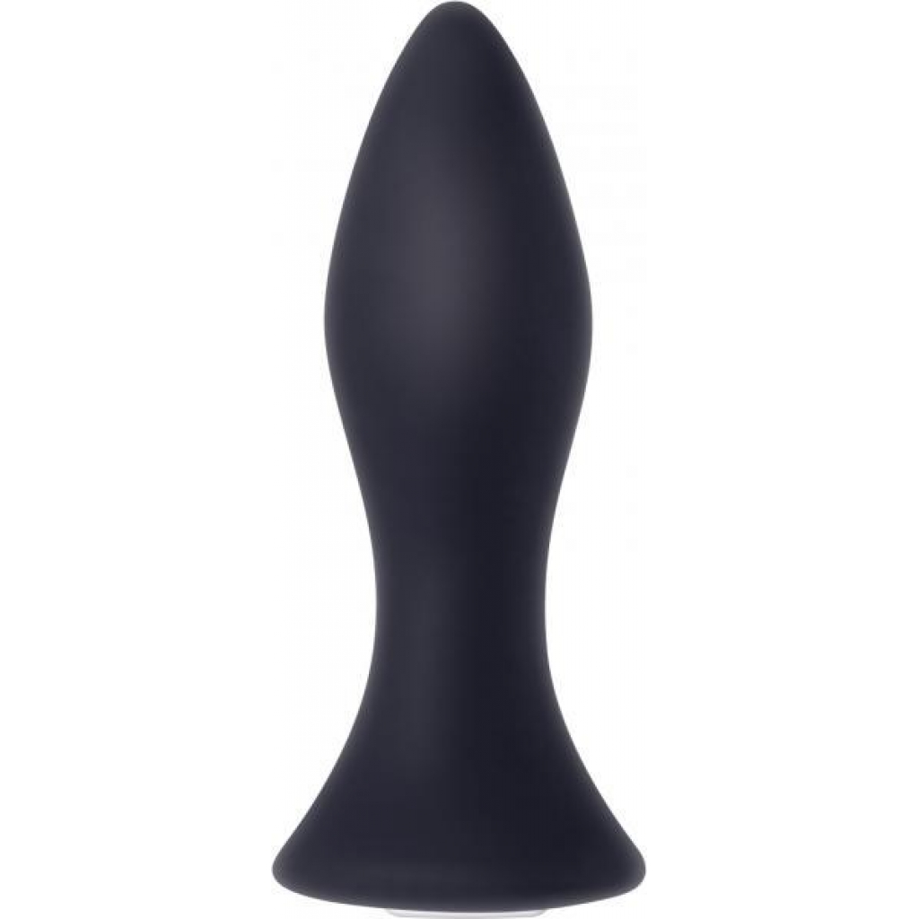 Mighty Mini Butt Plug Rechargeable Black Vibrator - Anal Plugs