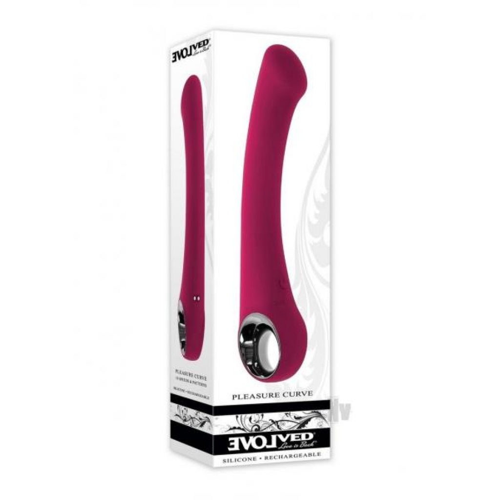 Pleasure Curve Red - G-Spot Vibrators