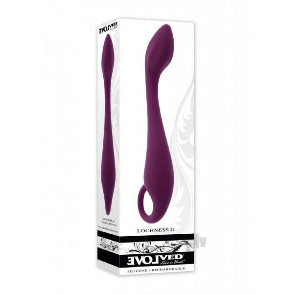 Lochness G-spot Vibrator - Fiery Red