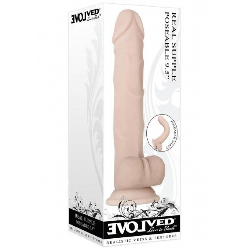 Real Supple True Feel Poseable 9.5 Lgh - Realistic Dildos & Dongs