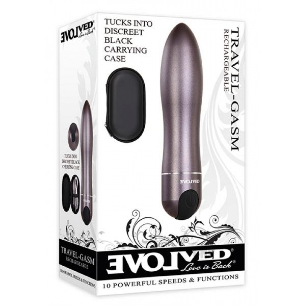 Travel Gasm Gun Metal - Modern Vibrators