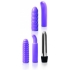 Evolved Multi Sleeve Vibrator Kit - Purple