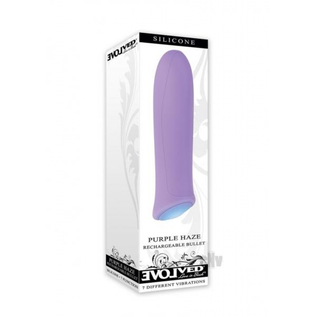 Purple Haze Rechargeable Bullet: Compact Vibrating Pleasure