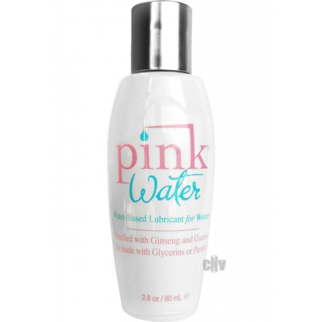 Pink Water Based Lubricant for Women - 2.8oz Bottle