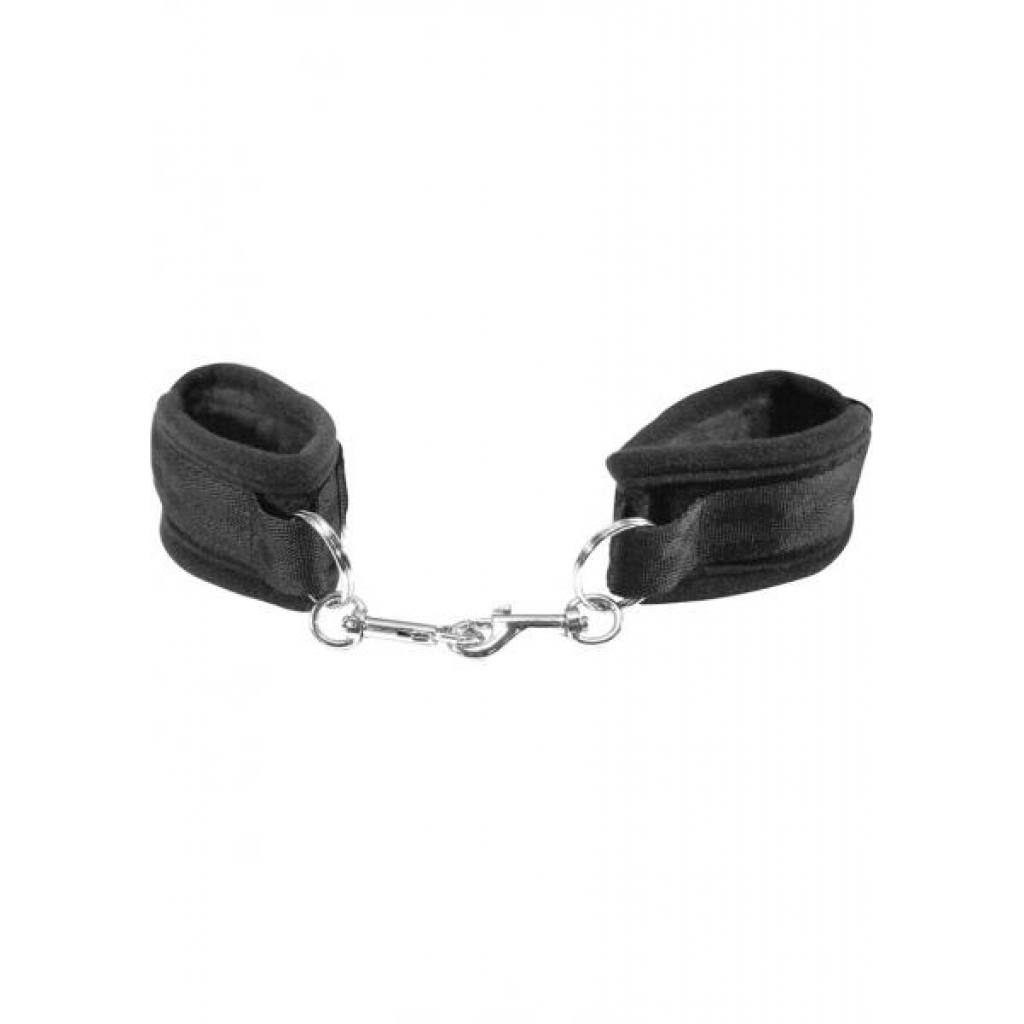 Sex And Mischief Beginners Handcuffs - Black