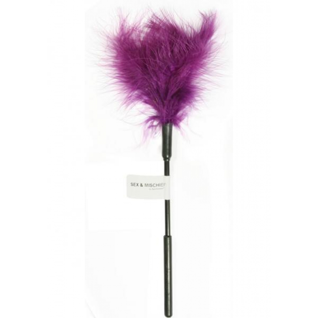 Sex And Mischief Feather Tickler Purple - Feathers & Ticklers