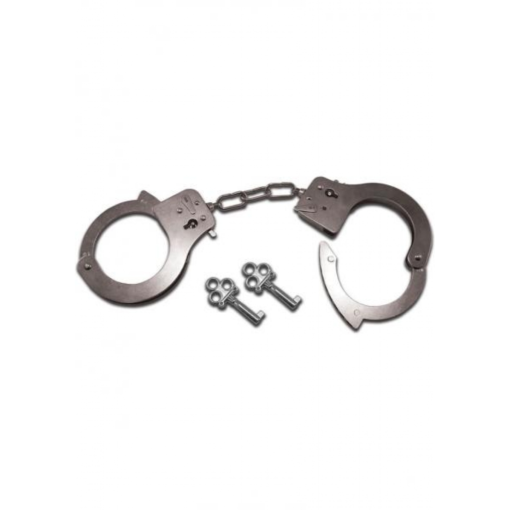 Sex And Mischief Metal Handcuffs - Handcuffs