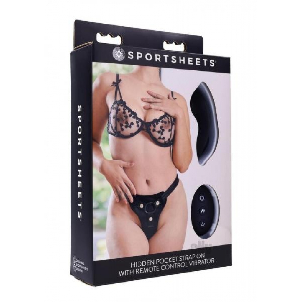 Hidden Pocket Strap On - Harness & Dong Sets