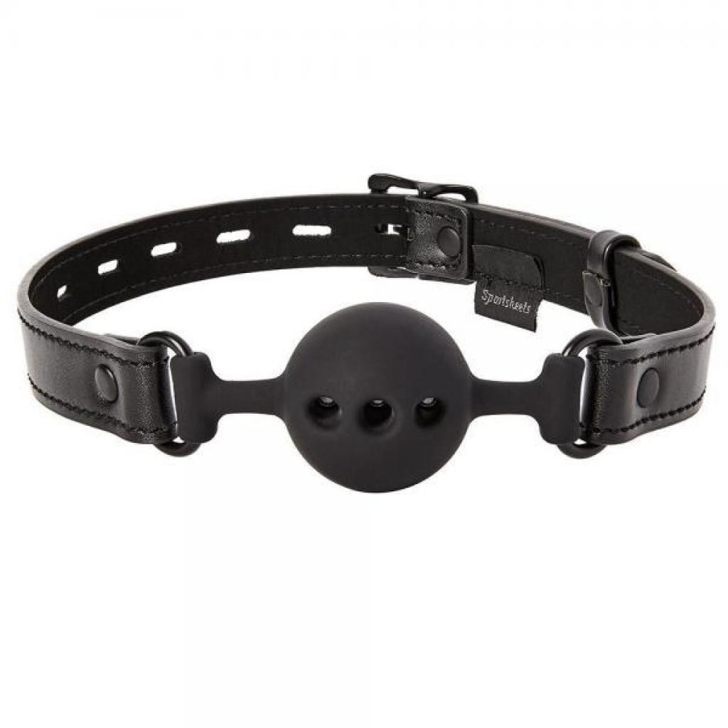 Breathable Ball Gag for Sensual Exploration