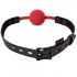 Sportsheets Saffron Ball Gag - Black Red