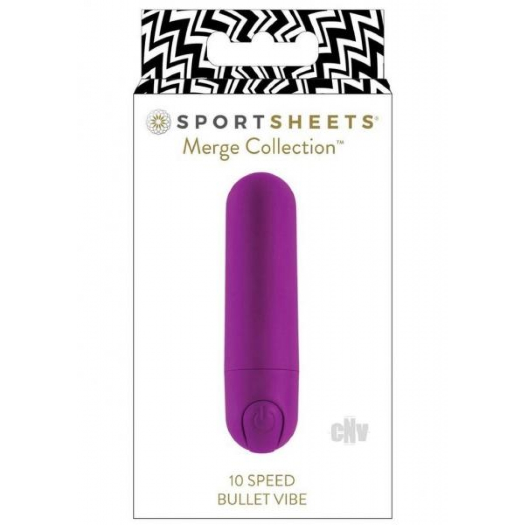 10 Speed Bullet Purple - Bullet Vibrators