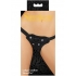 Latigo Leather Strap-On Black - Harness & Dong Sets