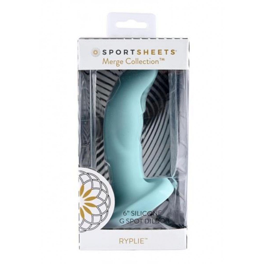 Ryplie Suction Cup 6 Blue - G-Spot Dildos