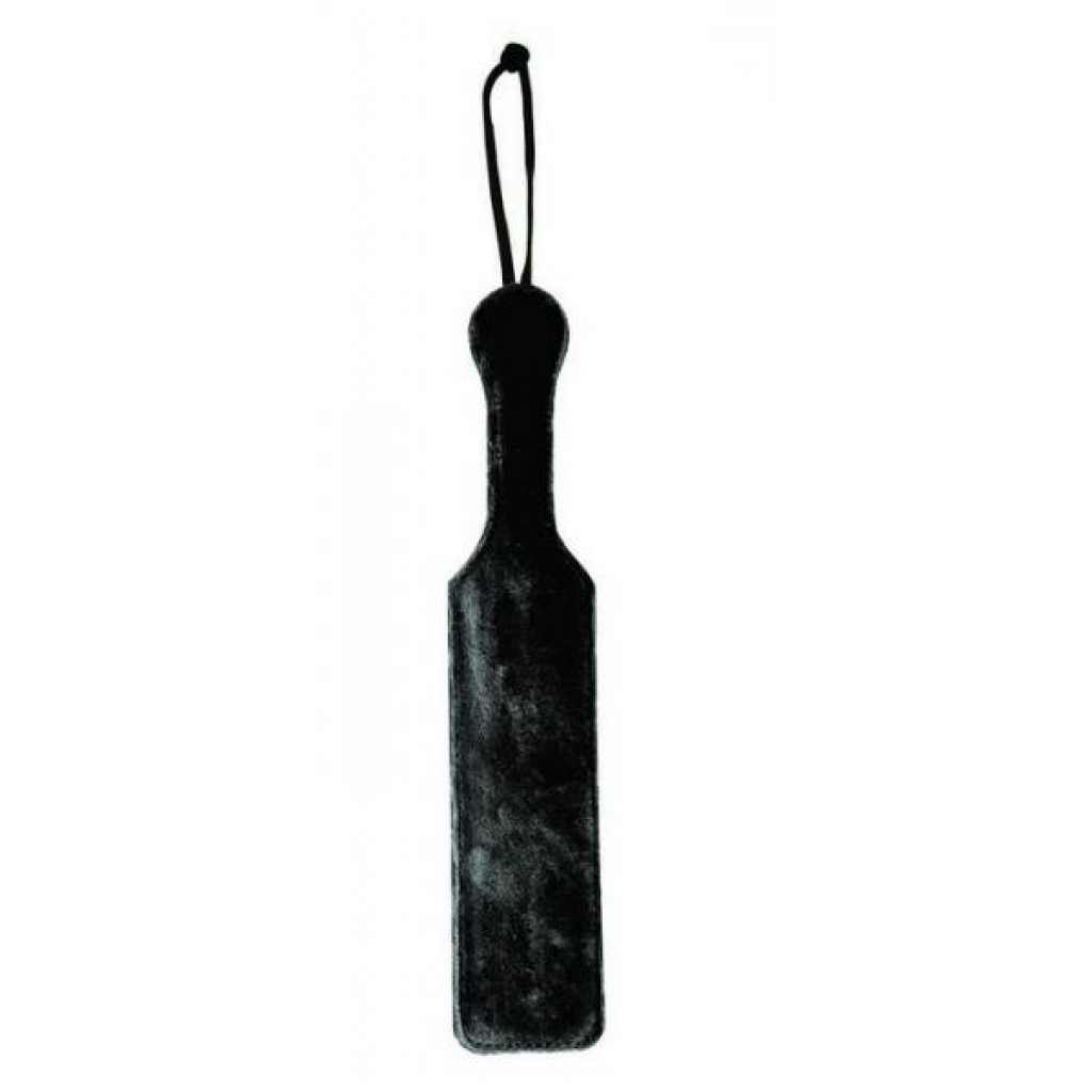 Fur Lined Leather Paddle - Versatile Fetish Tool