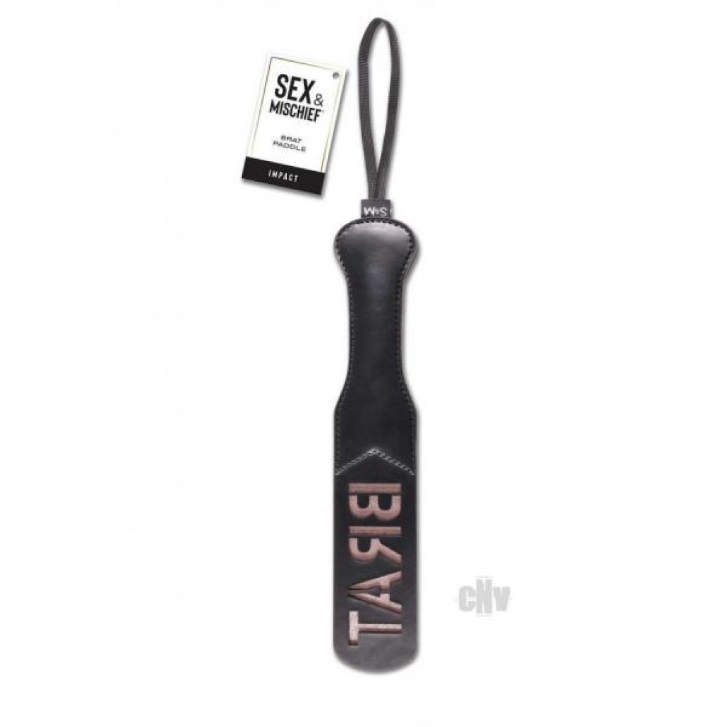 Sandm Brat Paddle Black/rose Gold - Paddles