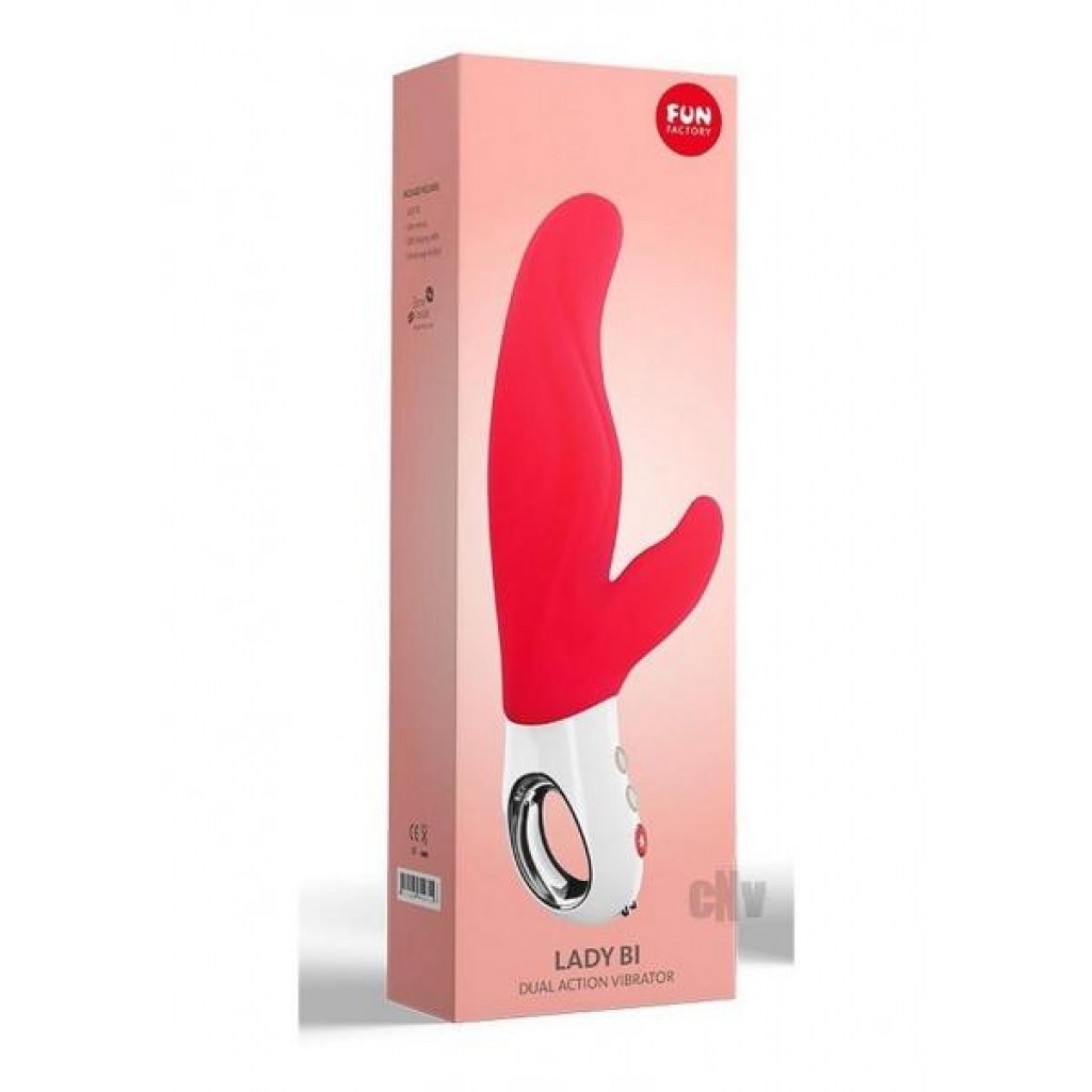 Lady Bi India Red - G-Spot Vibrators Clit Stimulators