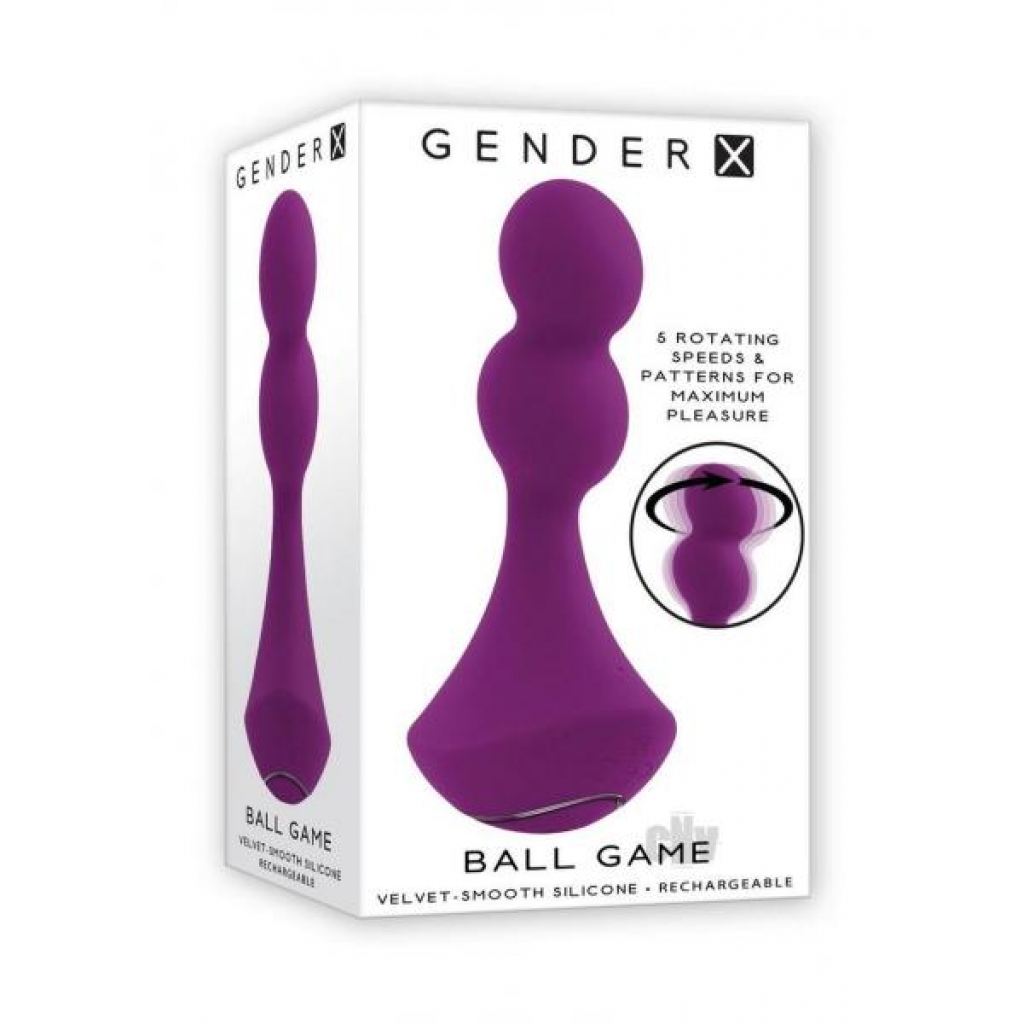 Gx Ball Game Purple - G-Spot Vibrators