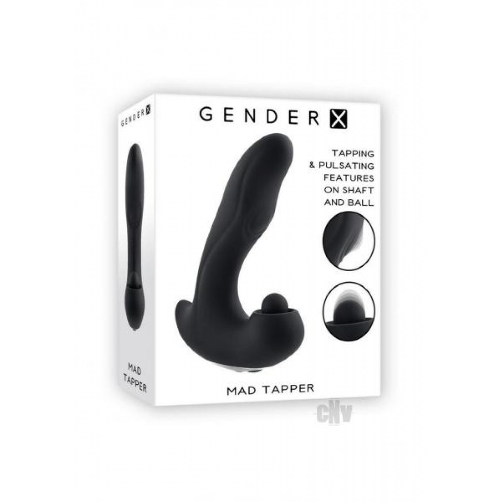 Gx Mad Tapper Black - Prostate Toys