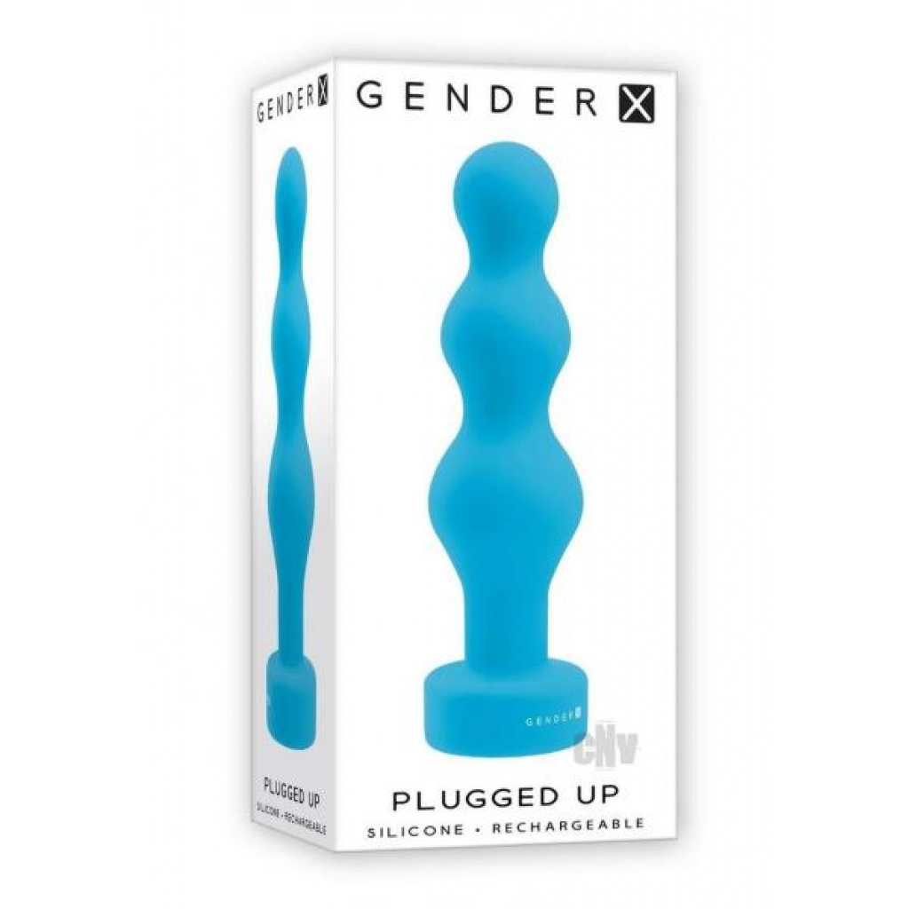 Gx Plugged Up Blue - Anal Beads