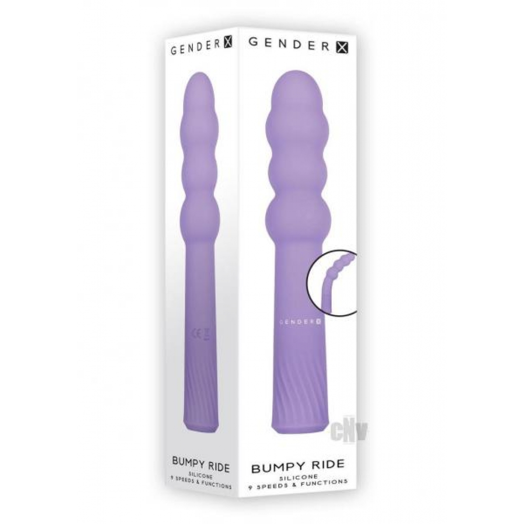 Gx Bumpy Ride Purple - Modern Vibrators