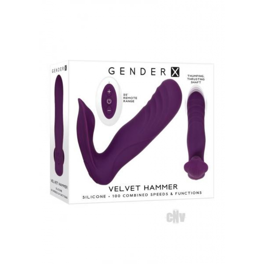 Gx Velvet Hammer Purple - Strapless Strap-ons