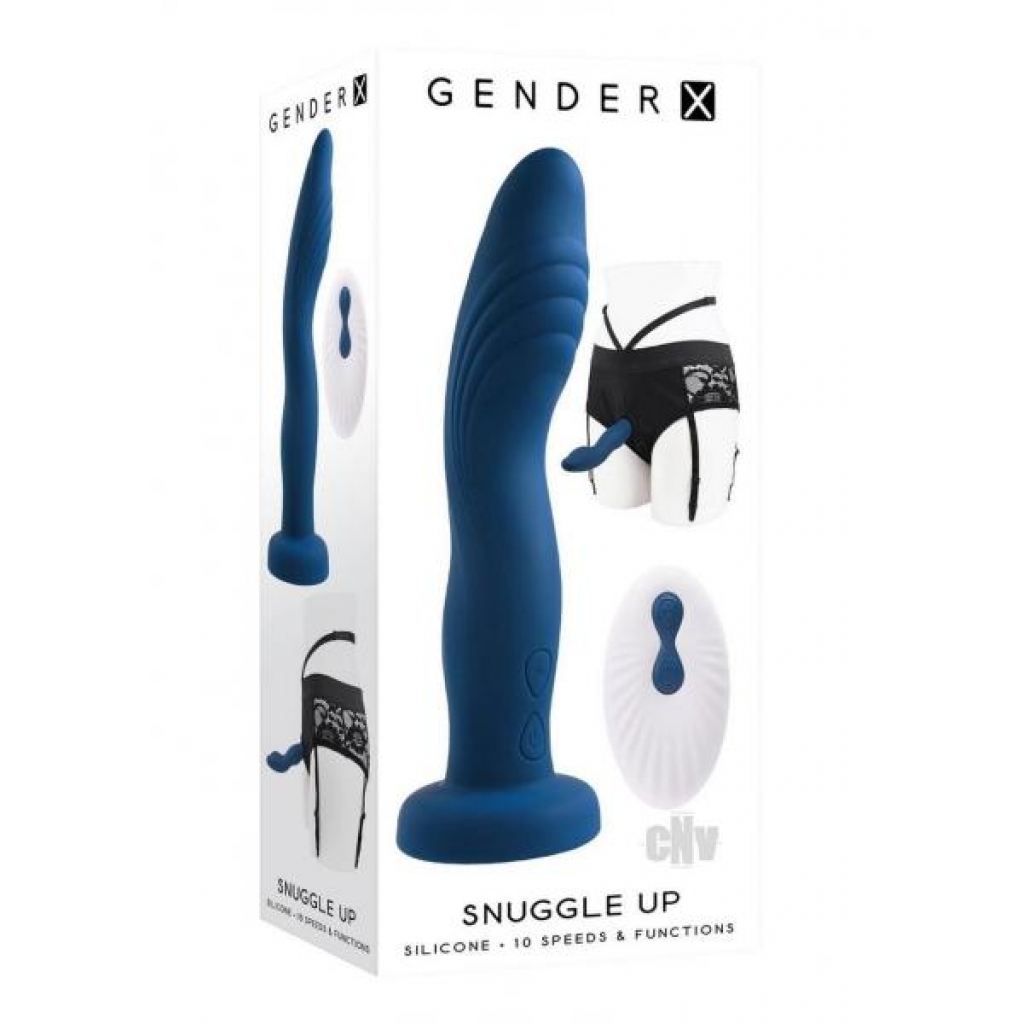 Gx Snuggle Up Blue/black - Harness & Dong Sets