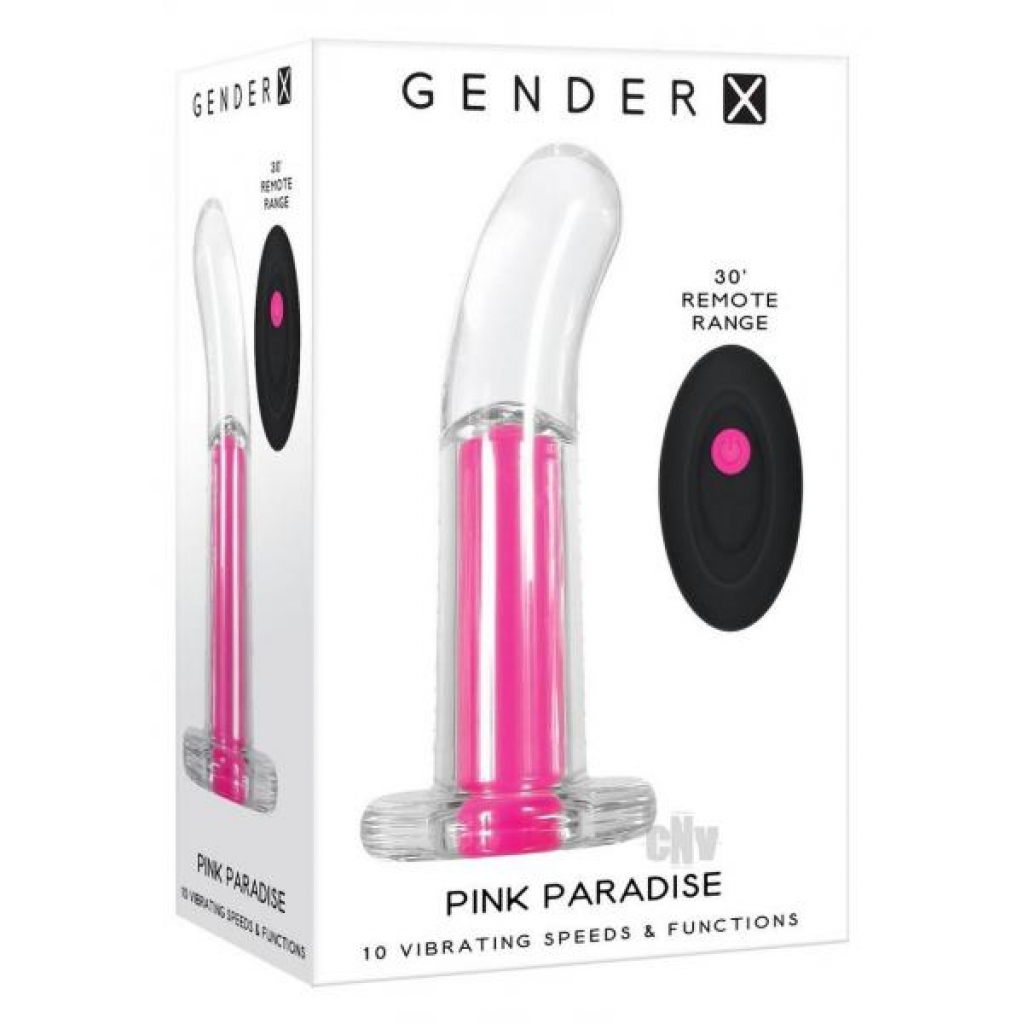 Gx Pink Paradise Vibrating Remote Control Toy