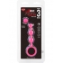 All About Anal Silicone Anal Beads 3 Balls Pink - Anal Beads