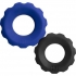 Cog 2 Size C-ring Pk Cobalt/tar - Couples Vibrating Penis Rings