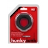 Hunkyjunk Fit Ergo C-Ring Tar Black Cock Ring - Mens Cock & Ball Gear