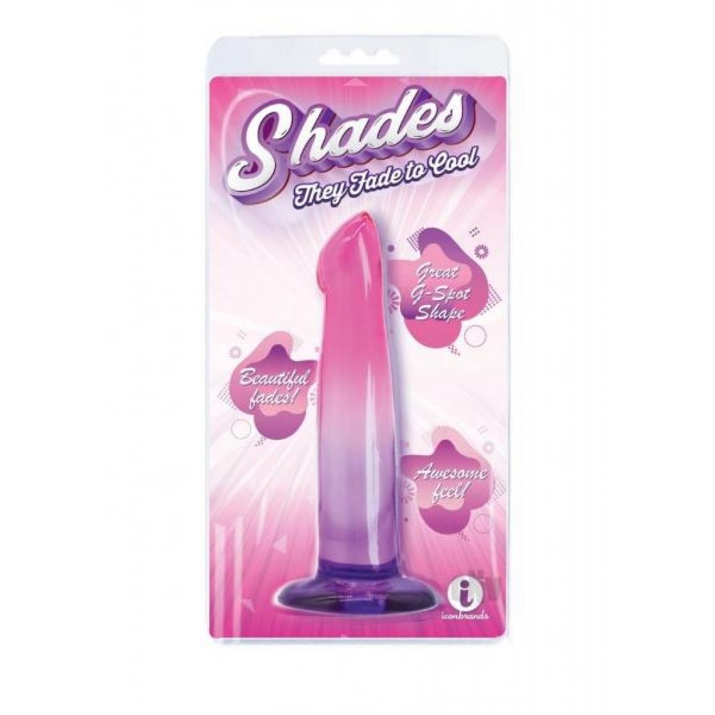 Shades G-spot 6.25 Pnk/prp - Realistic Dildos & Dongs