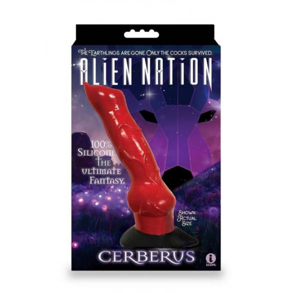 Alien Nation Cerberus Red Creature Dildo