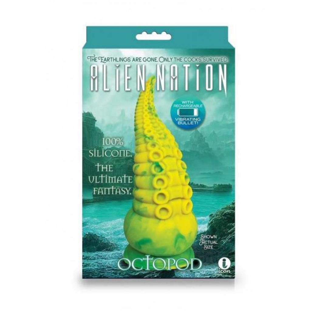 Alien Nation Octopod Dildo - Yellow